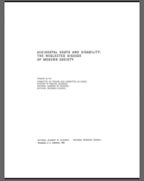 Cover of Accidental Death and Disability: The Neglected Disease of Modern Society