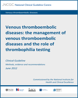 Cover of Venous Thromboembolic Diseases