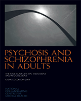 Cover of Psychosis and Schizophrenia in Adults