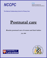Cover of Postnatal Care