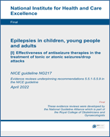 Cover of Effectiveness of antiseizure therapies in the treatment of tonic or atonic seizures/drop attacks