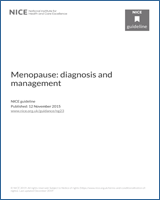 Cover of Menopause: diagnosis and management