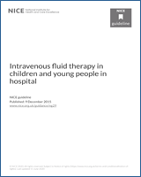 Cover of Intravenous fluid therapy in children and young people in hospital