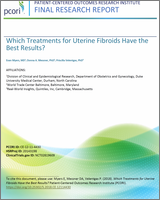 Cover of Which Treatments for Uterine Fibroids Have the Best Results?