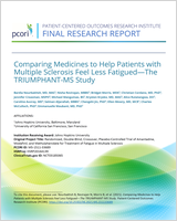 Cover of Comparing Medicines to Help Patients with Multiple Sclerosis Feel Less Fatigued—The TRIUMPHANT-MS Study