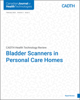 Cover of Bladder Scanners in Personal Care Homes