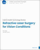 Cover of Refractive Laser Surgery for Vision Conditions