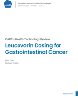 Cover of Leucovorin Dosing for Gastrointestinal Cancer