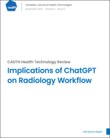 Cover of Implications of ChatGPT on Radiology Workflow