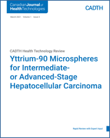 Cover of Yttrium-90 Microspheres for Intermediate- or Advanced-Stage Hepatocellular Carcinoma