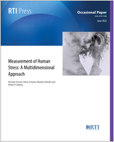 Cover of Measurement of Human Stress: A Multidimensional Approach