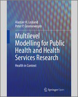 Cover of Multilevel Modelling for Public Health and Health Services Research