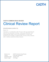 Cover of Clinical Review Report: Rivaroxaban (Xarelto)