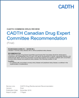 Cover of CADTH Canadian Drug Expert Committee Recommendation: Rivaroxaban (Xarelto — Bayer Inc.)