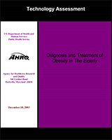 Cover of Diagnosis and Treatment of Obesity in the Elderly