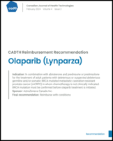 Cover of Olaparib (Lynparza)