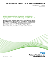 Cover of Facilitating the transition of young people with long-term conditions through health services from childhood to adulthood: the Transition research programme