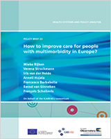 Cover of How to improve care for people with multimorbidity in Europe?