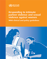 Cover of Responding to Intimate Partner Violence and Sexual Violence Against Women