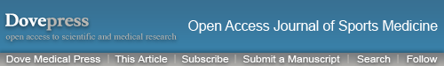Open access journal of sports medicine